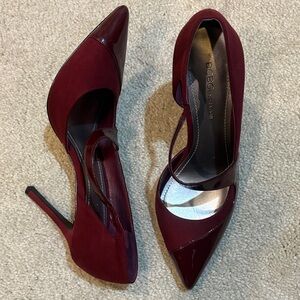 BCBGeneration Wine Pointed-Toe Stiletto Heels